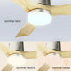 Ventilator de tavan Nickel Energy LED