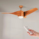 Fanton Wood LED Ventilator de tavan