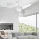 Fanton ventilator de tavan cu LED alb - imagine 3