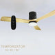 Ventilator de tavan LED Black Energy