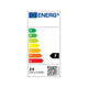 Ventilator de tavan LED Silence alb