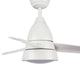 Ventilator de tavan LED Silence alb