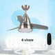Ventilator de tavan Nickel Silence LED