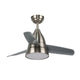 Ventilator de tavan Nickel Silence LED