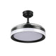 Ventilator de tavan cu LED negru Yeray