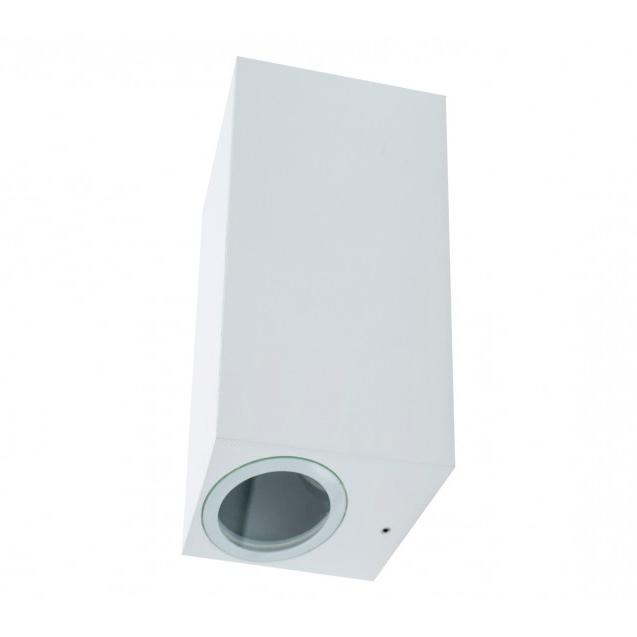 Aplic Alb Kube 2Xgu10 Ip54