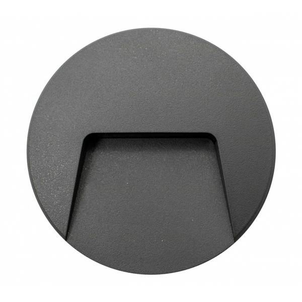 Project Round Led Surface Beacon Negru 3W Ip65