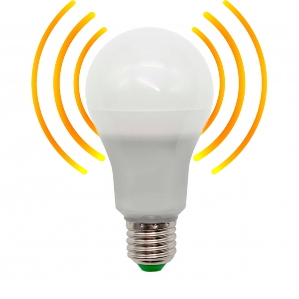 Dsc - Bec Led A60 E27 8W Cu Crepuscul Si Senzor de Miscare