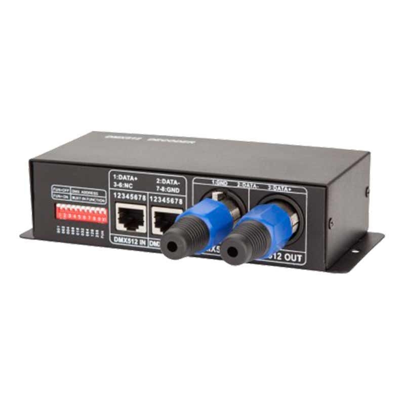 Dsc - Controler Dmx512 Rgb 12/24Vdc
