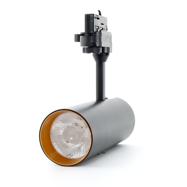 Lumină Cu Led-Uri Trifazate de 30 W Roma Neagră