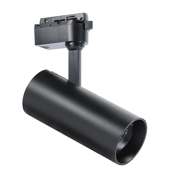Spot Led Pe Sina Negru Roma 30W Monofazat - Dsc