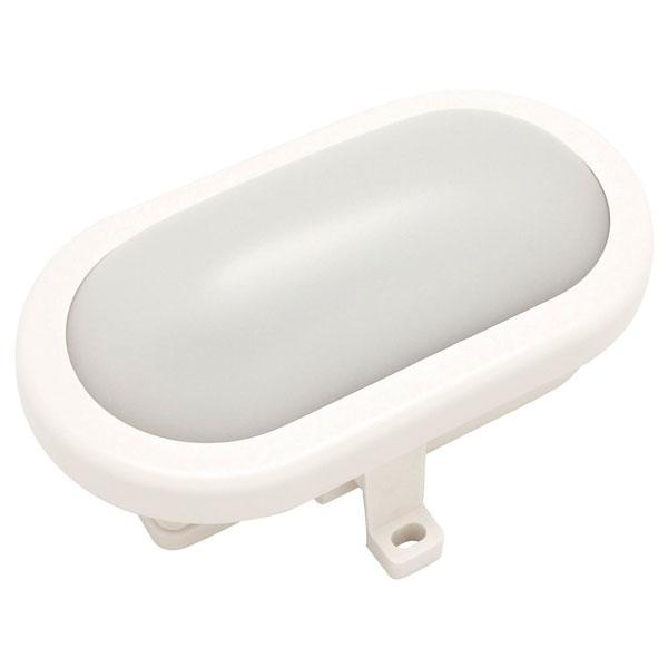 Plafoniera Led Luxtar Oval White 10W Ip54