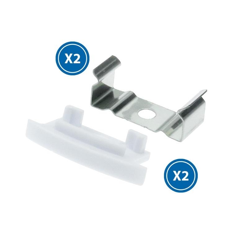 Pachet de 2 Mufe Și 2 Capse Pentru Profil Lm3705