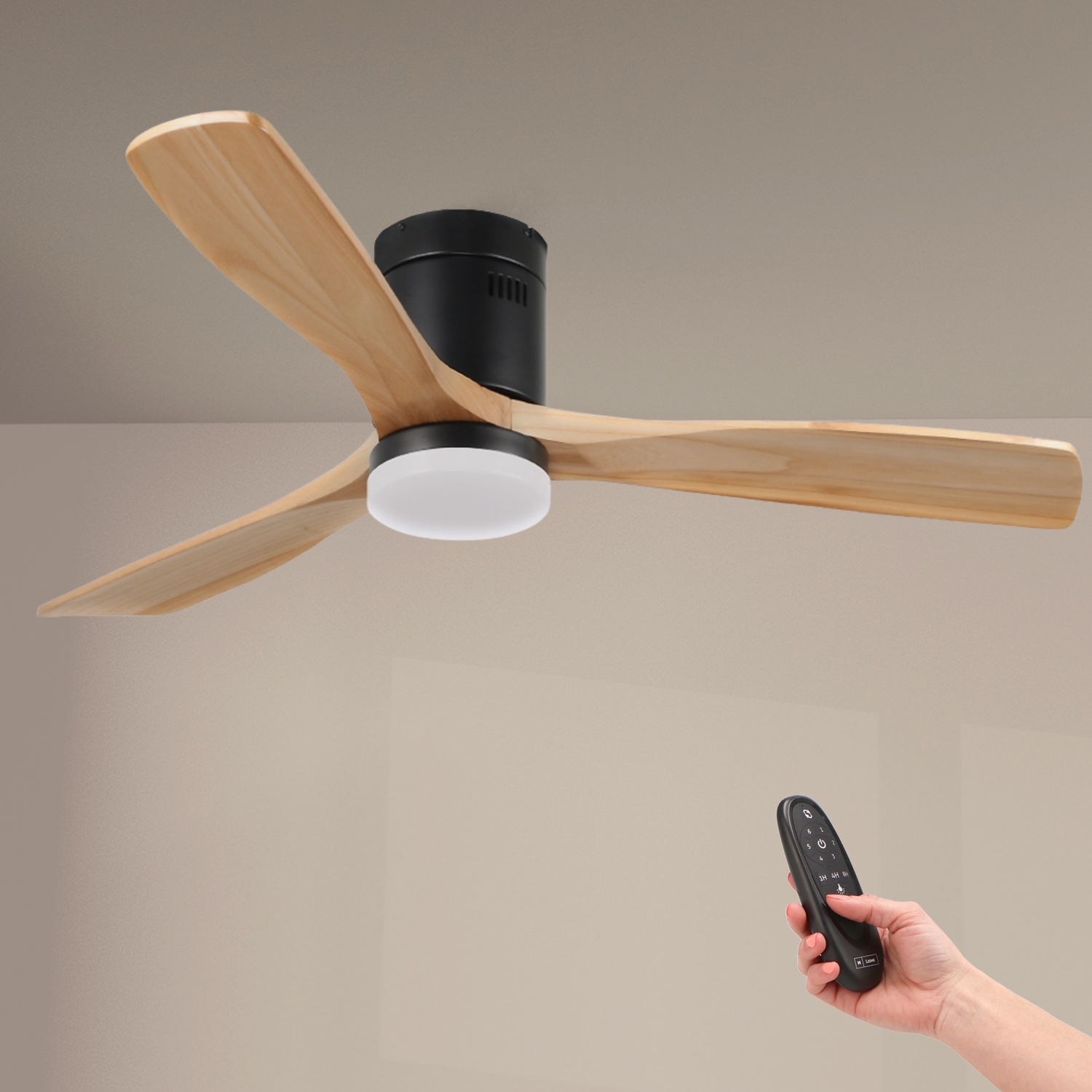 Ventilator de Tavan Led Black Energy