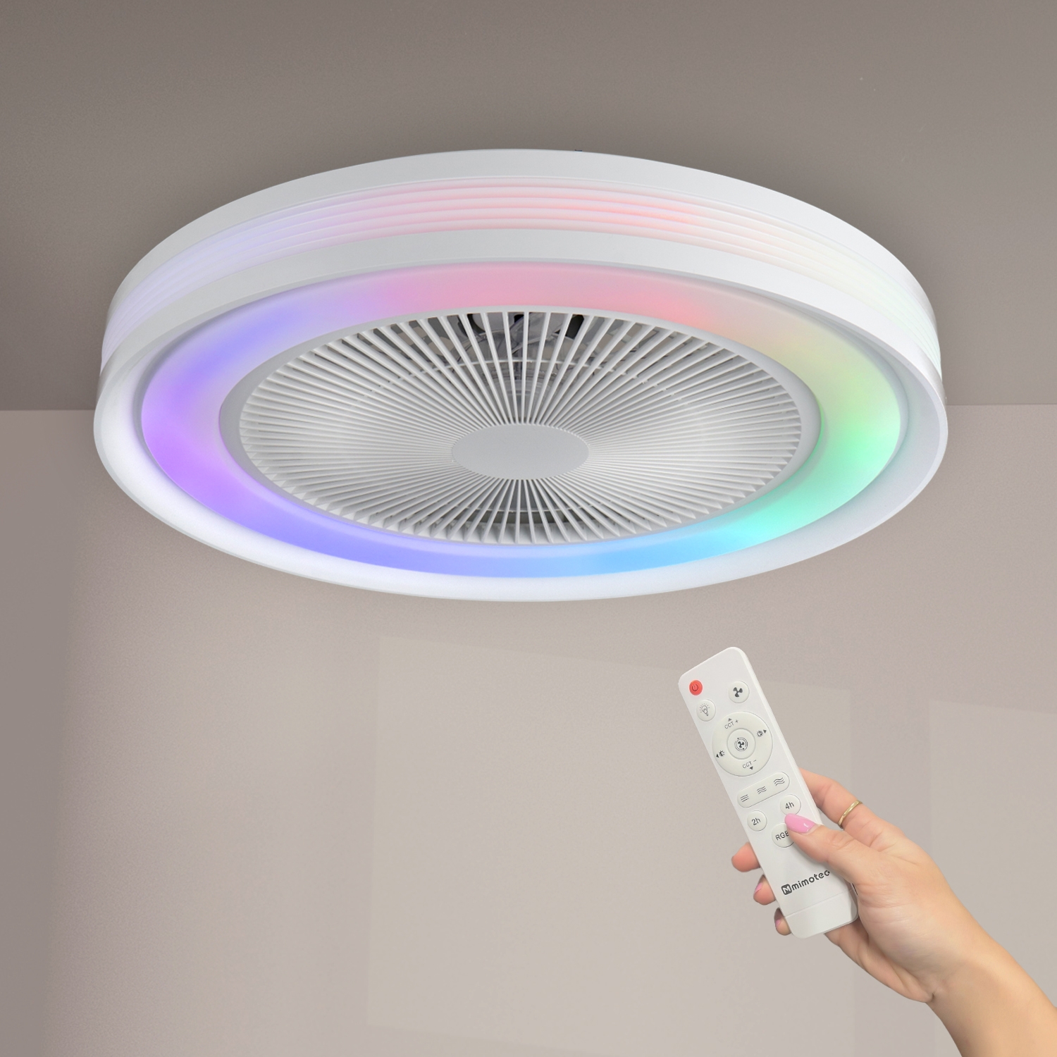 Ventilator de Tavan Aero Cct+Rgb Led