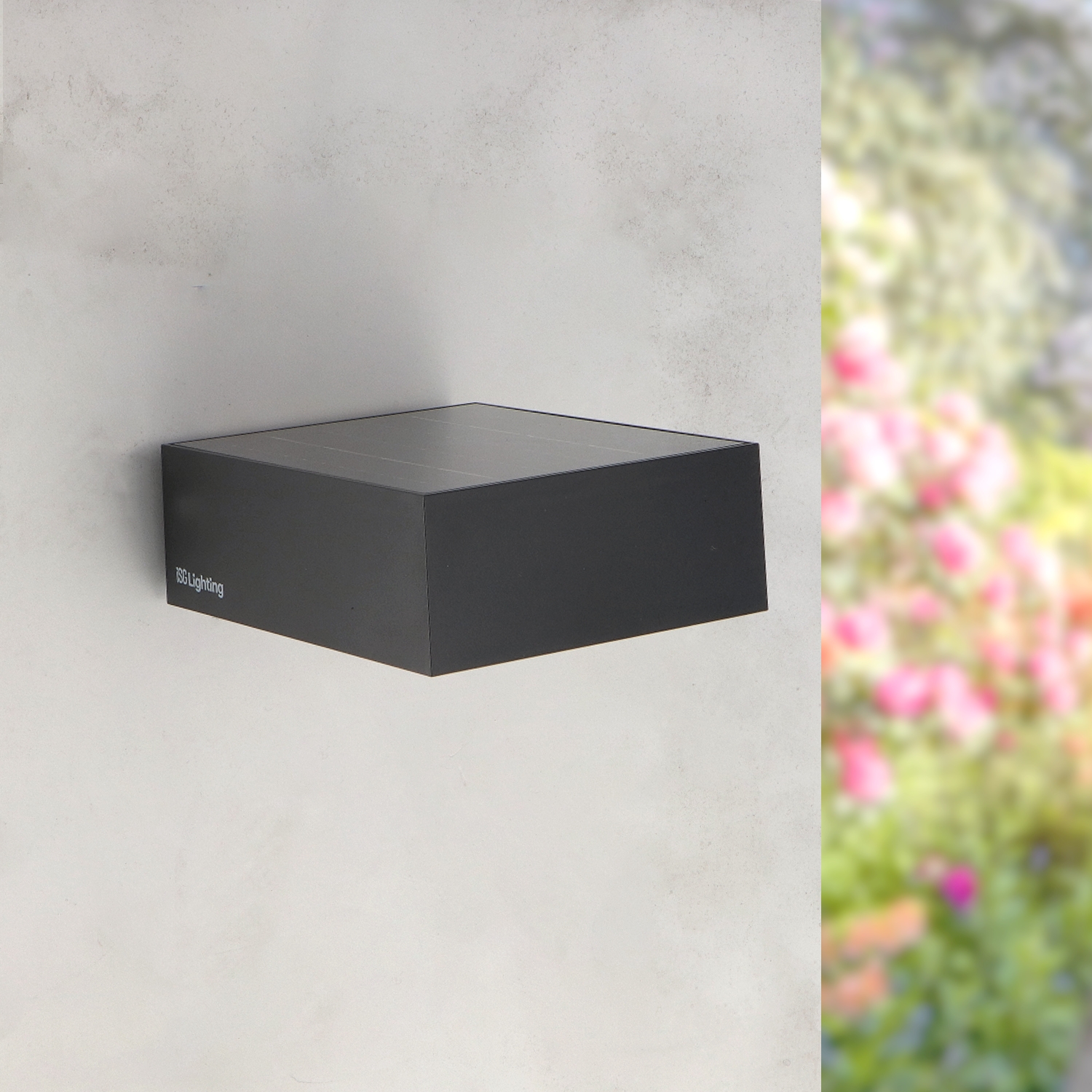 Lampa Solara Neagra 4000K