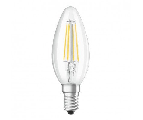 Bec Led Filament E14 C35 6W - Dsc