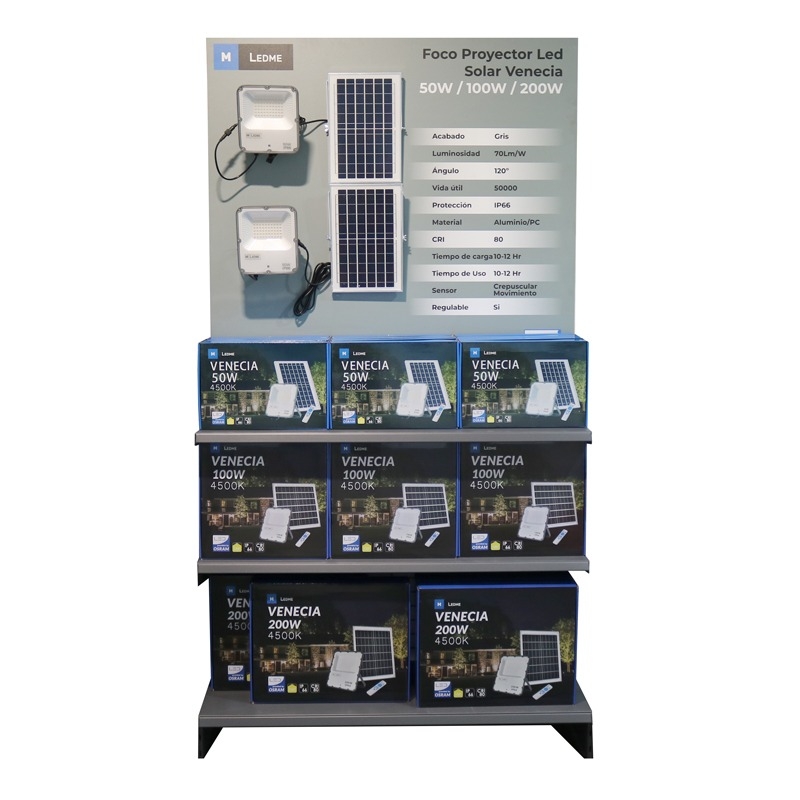 Display Proiector Solar Led Venice - Cele Mai Bune Vânzări Ledme