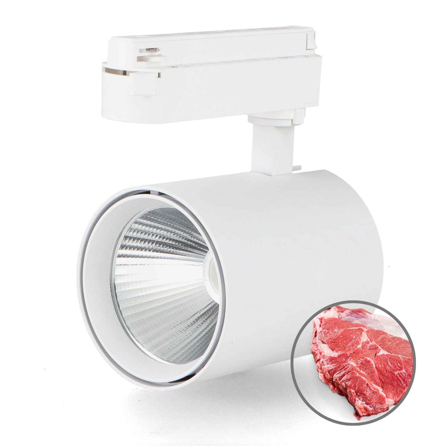 Spot Cu Led Pentru Macelarii Monofazate, Alb, 30W