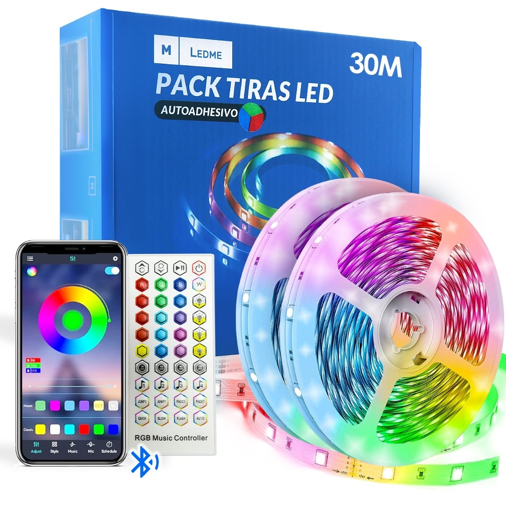 Pachet Bandă Led 24V 5050 16L Rgb - 30 Metri