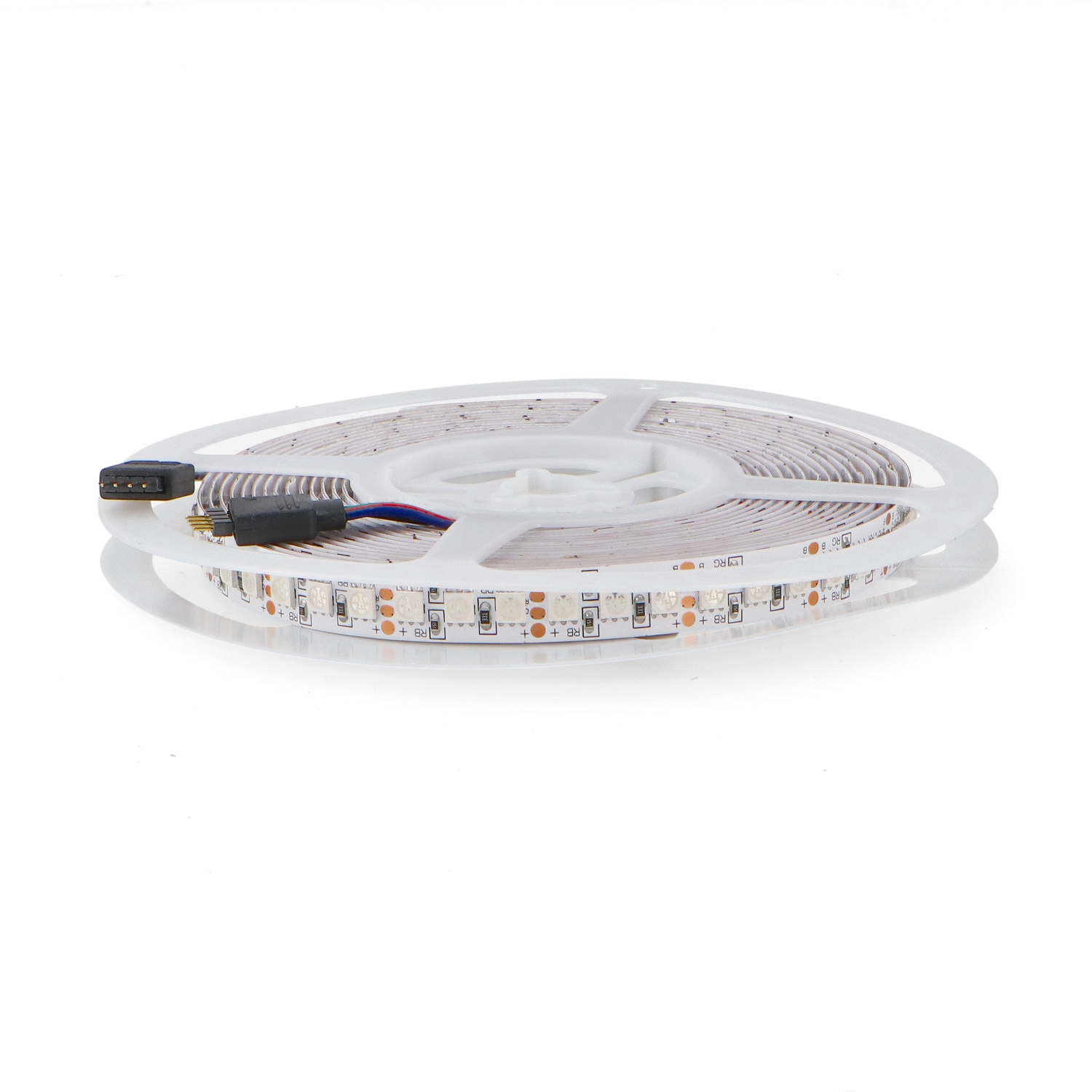 Bandă Led 12V Ip20 Rgb 120 Led/m - 5 Metri Dc Smd5050 Videny