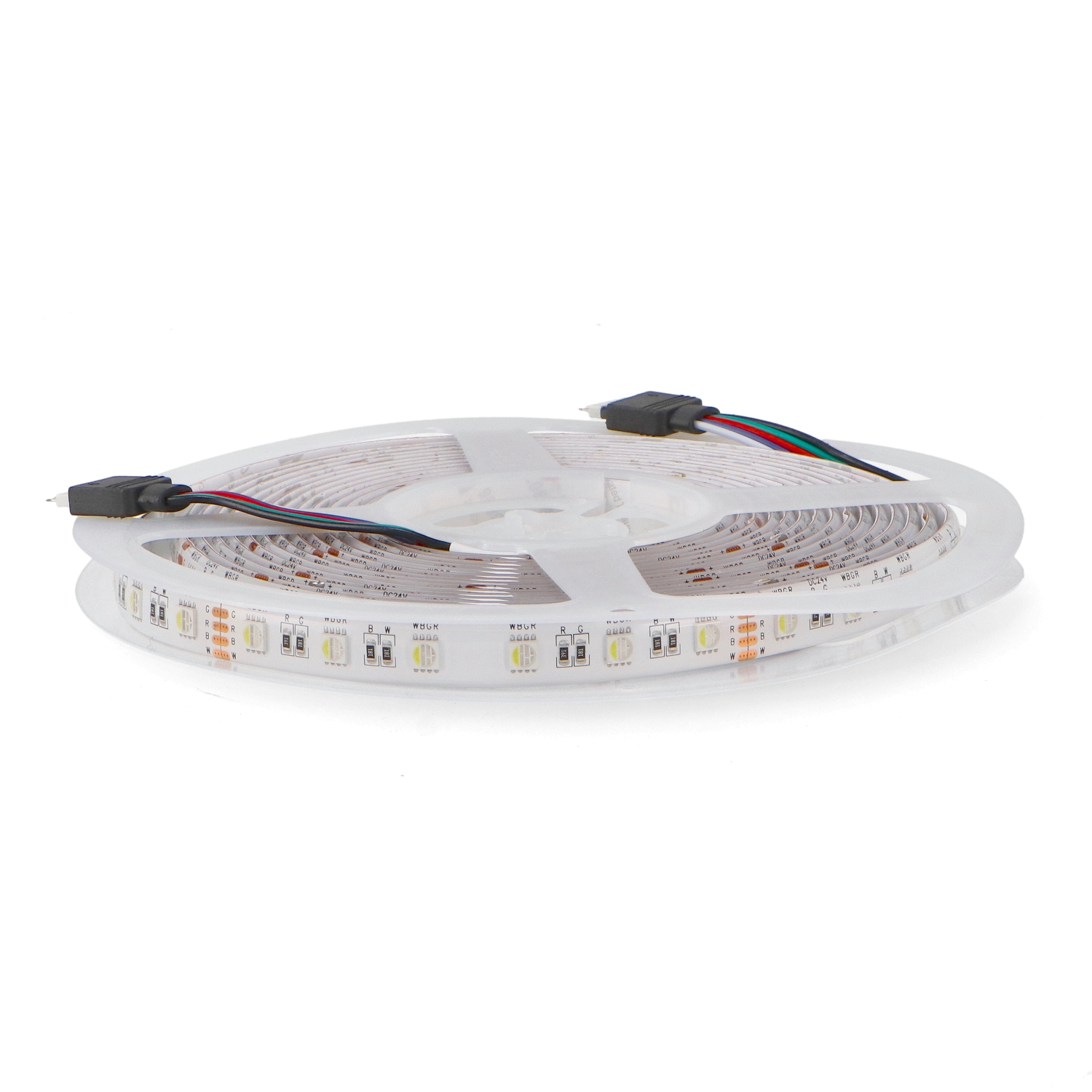 Bandă Led 24V Ip65 Rgb+C (6000K) 60 Led/m - 5 Metri Dc Smd5050 Videny