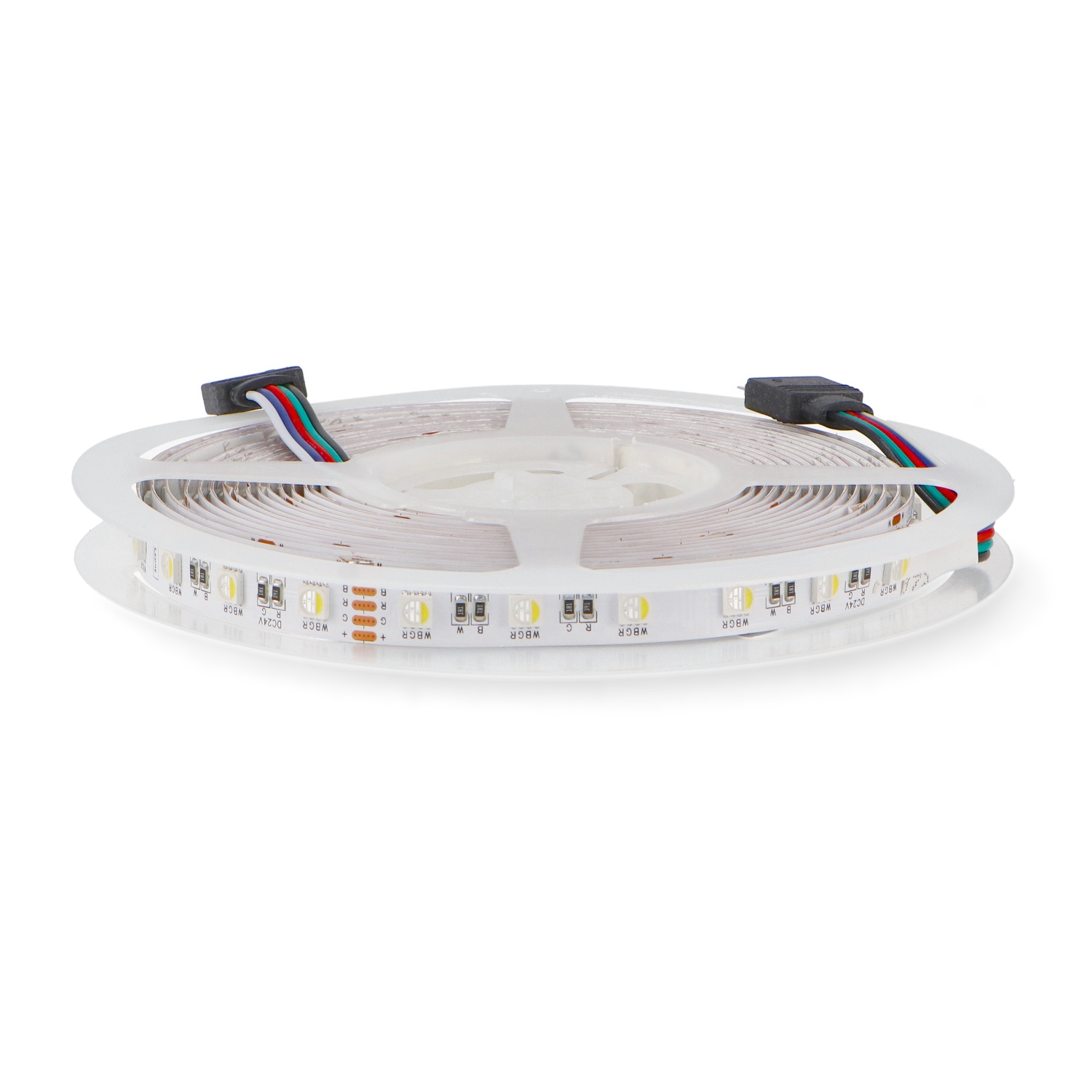 Bandă Led 24V Ip20 Rgb+C (6000K) 60 Led/m - 5 Metri Dc Smd5050 Videny