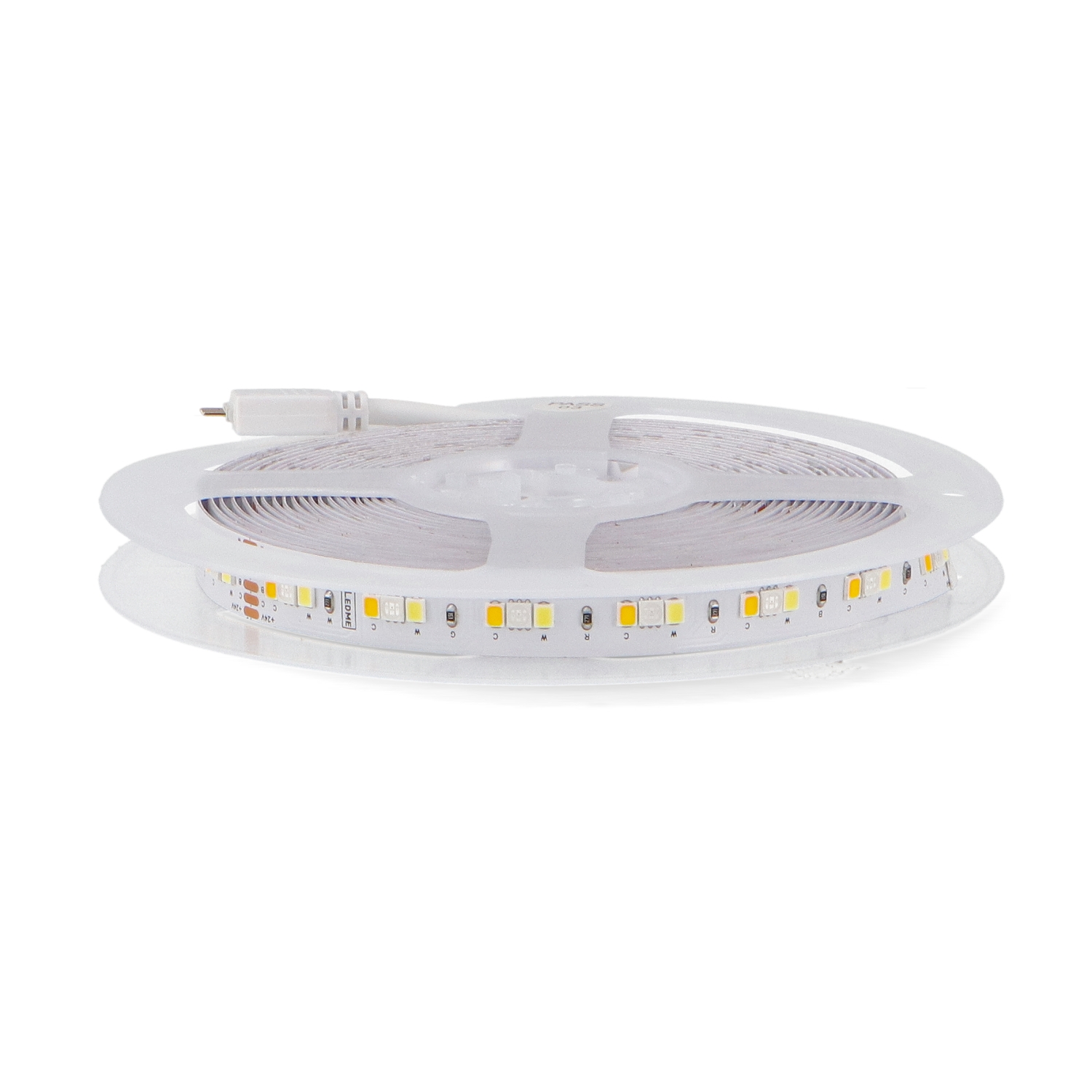 Bandă Led 24V Dc Smd2835+3535 Clasic Ip20 Rgb+Cct 168 Led/m - 5 Metri