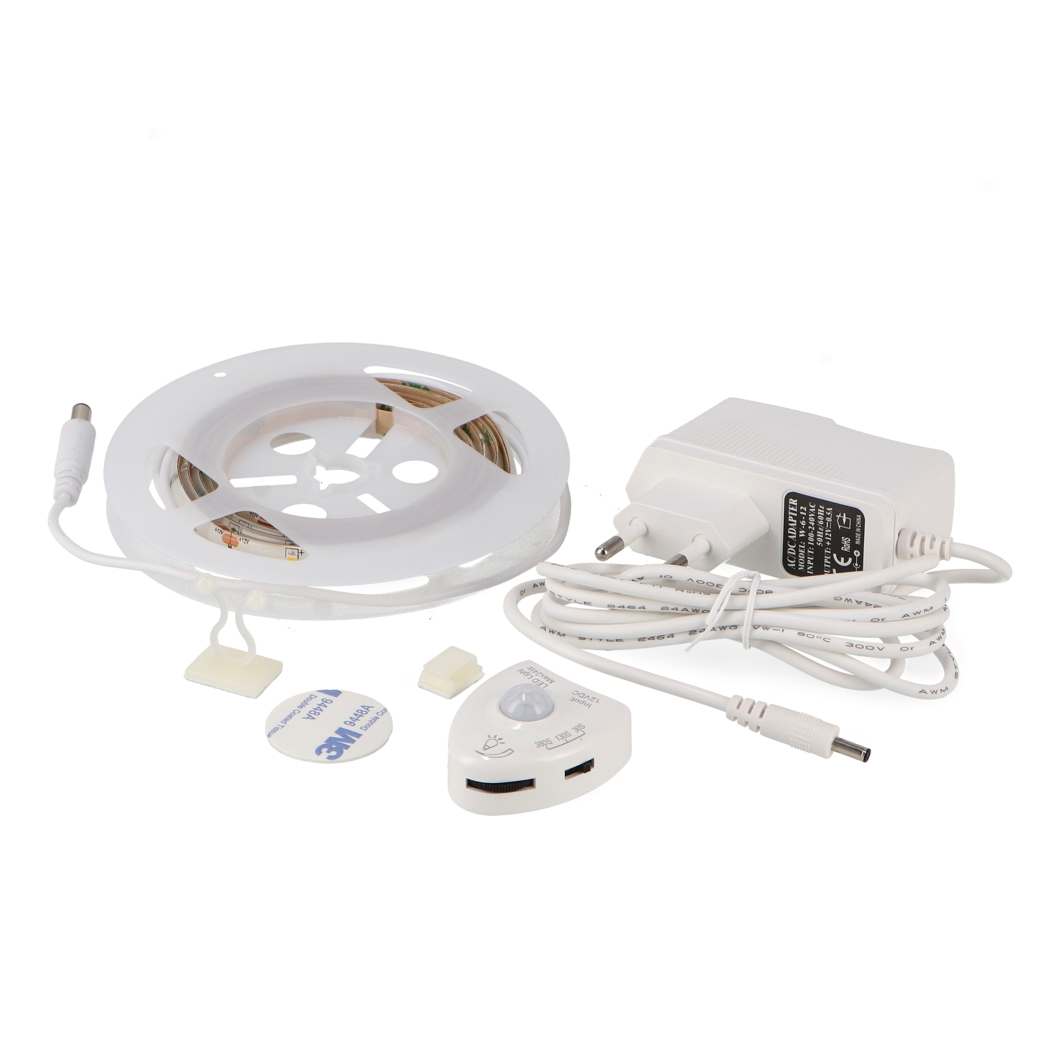 Kit Bandă Led 12V Dc Smd2835 Iluminare Pat Ip20 - 1,20 Metri - Dsc