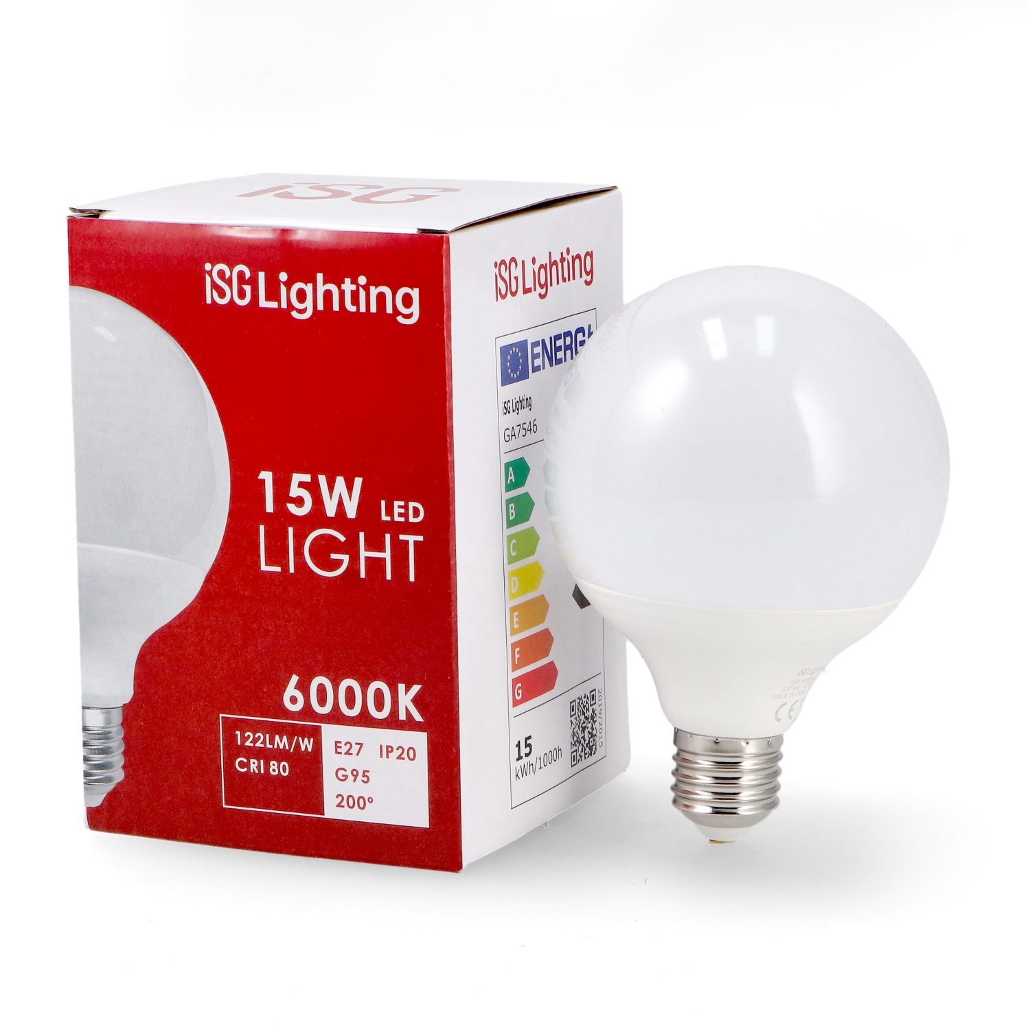 Bec Led E27 G95 15W