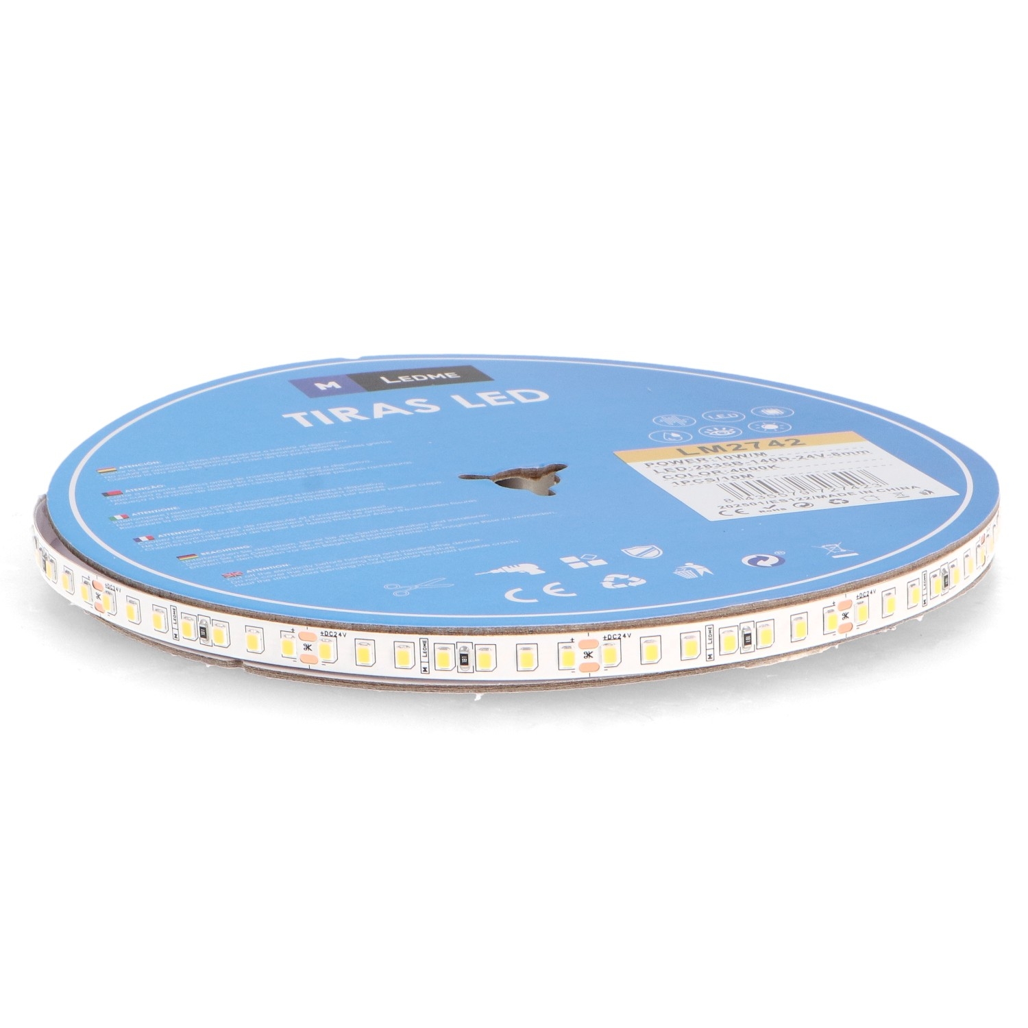 Bandă Led 24V Dc Smd2835 Ziadna 140 Led/m - 10Metri