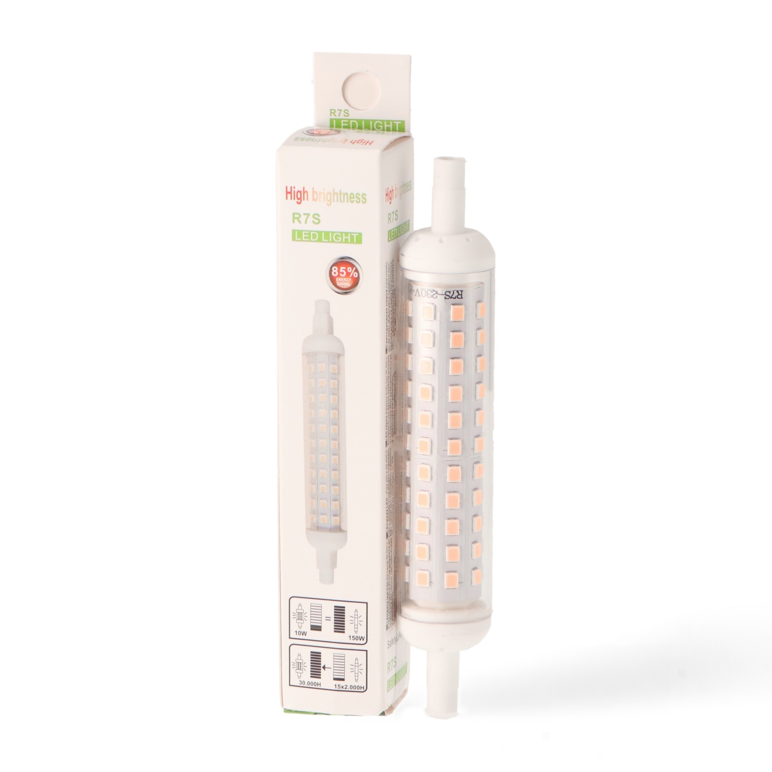 Bec Led R7S 118 10W Mm în Cutie