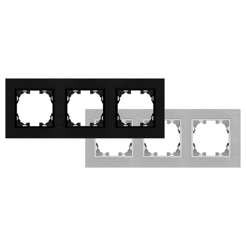 Cadru Din Aluminiu Pentru 3 Module - Fl
