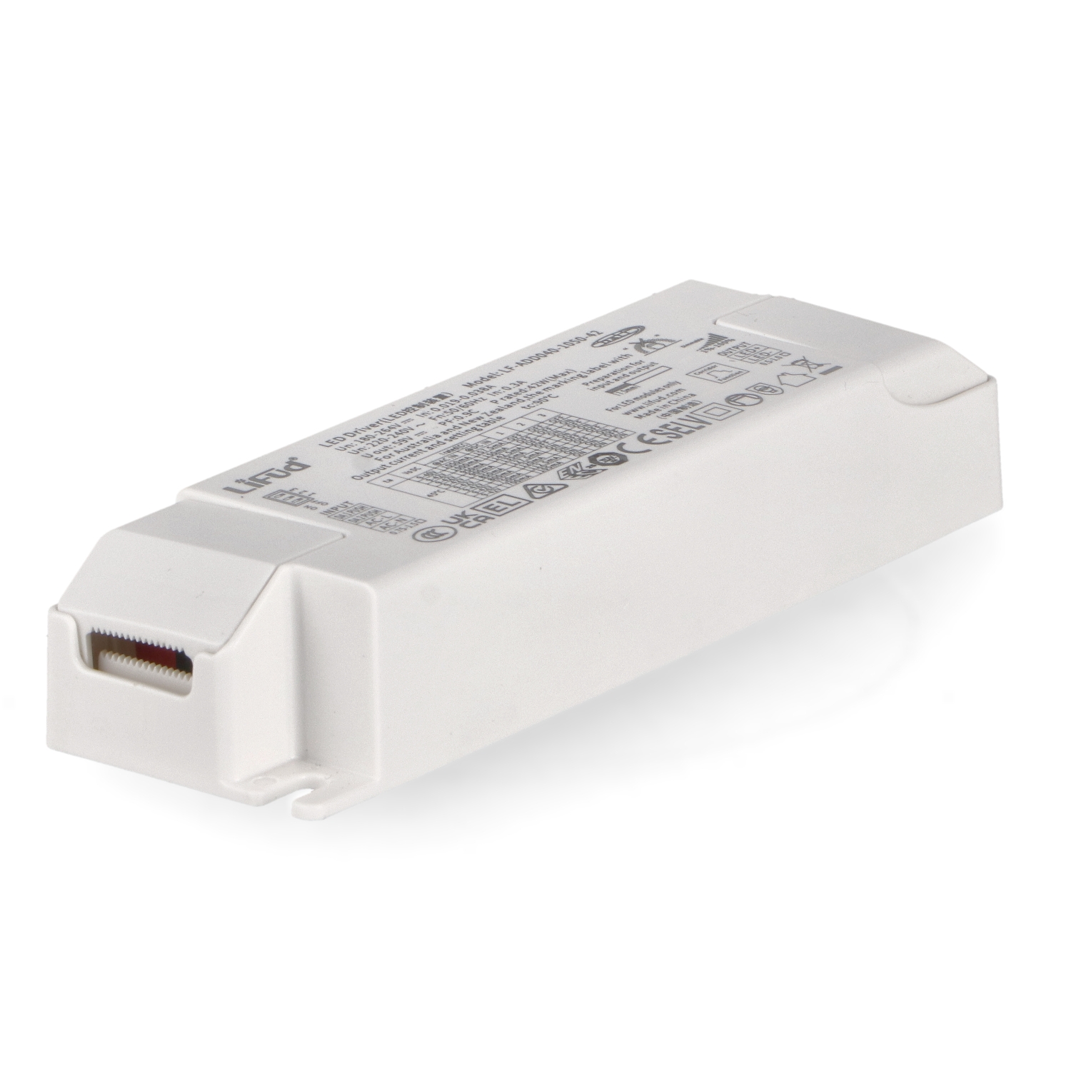 Driver Lifud Dali/push Ieșire 20-42V Dc 40W Fără Pâlpâire Lf-Add040-1050-42