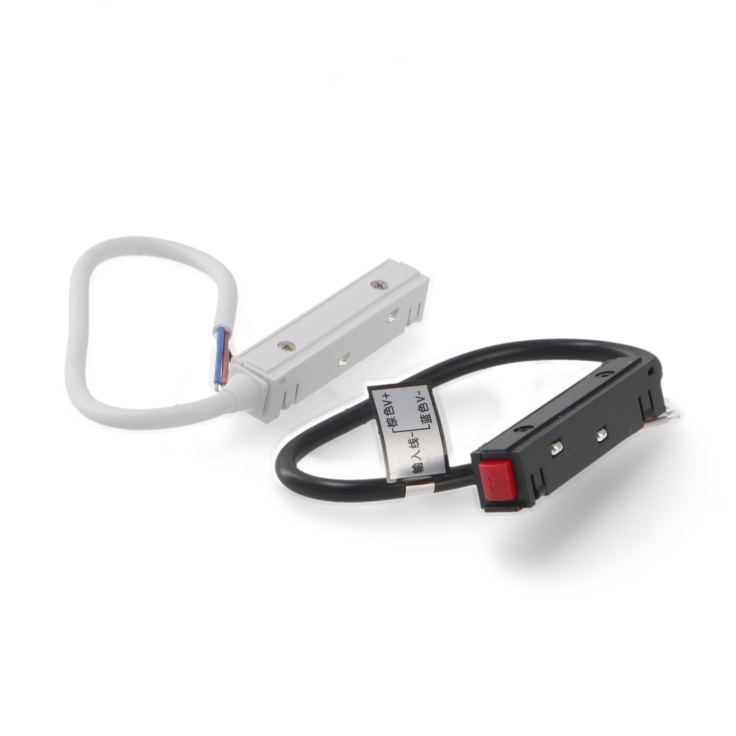 Conector Cu Cablu Pentru Alimentare Externă Detaliu Șină Magnetică
