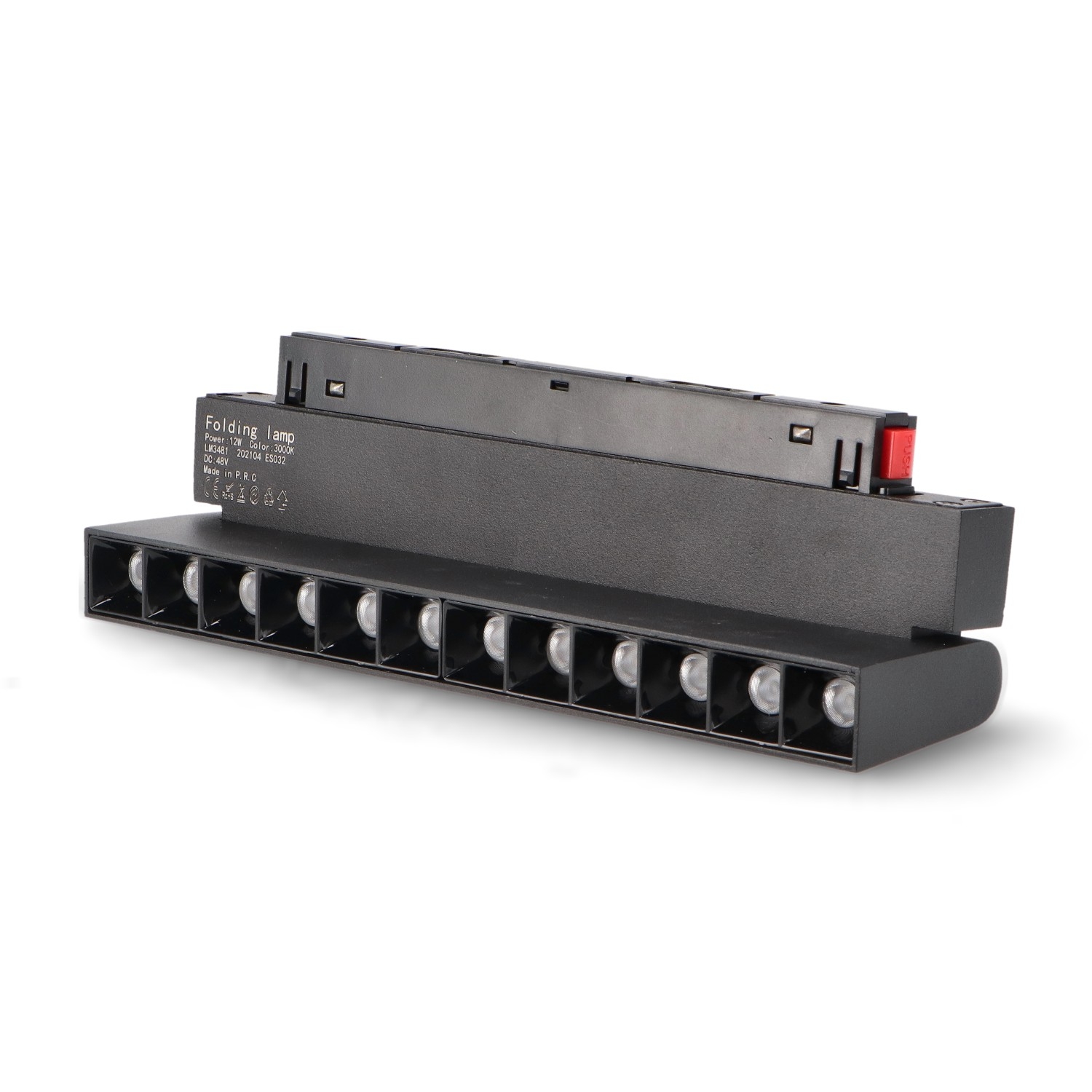 Spot Led Aotrom 12W Pentru Pista Magnetica Negru 48V - Dsc