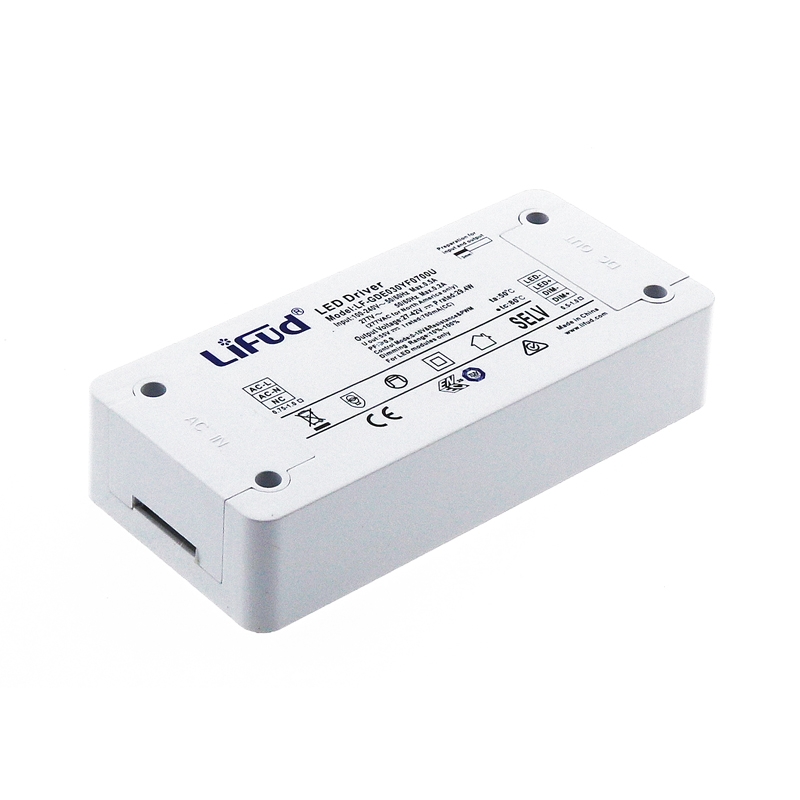 Driver Lifud Reglabil 1-10V Ieșire 27-40V Dc 30W Lf-Gde030Yf