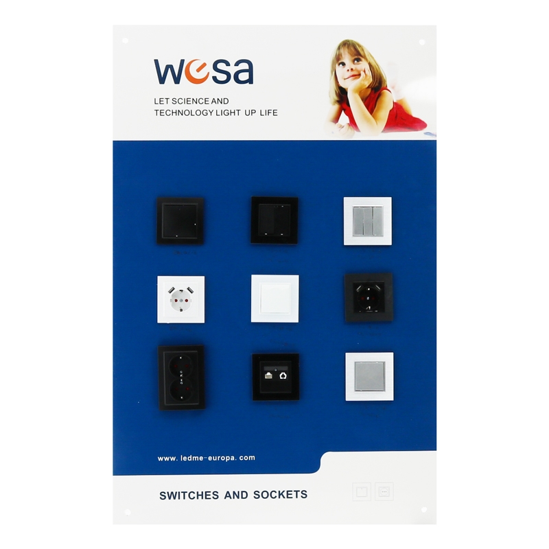 Display de Perete Pentru Comutatoare - Wesa Electric