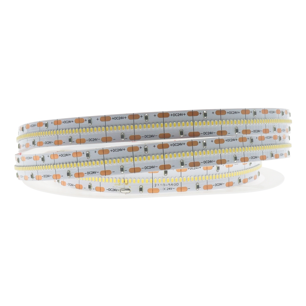 Bandă Led 24V Dc Smd2110 Gros Ip20 560 Led/m - 5 Metri - Dsc
