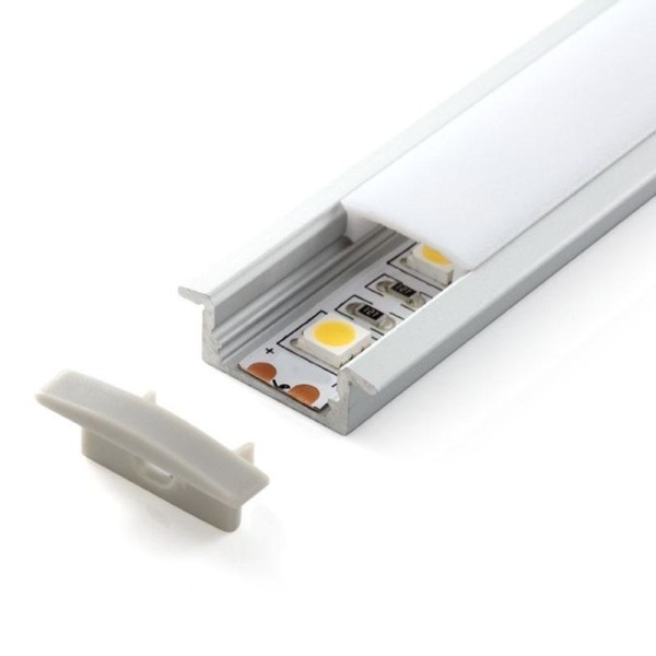 Profil Din Aluminiu Cu Aripi Pentru înglobare 2 Metri 12V/24V