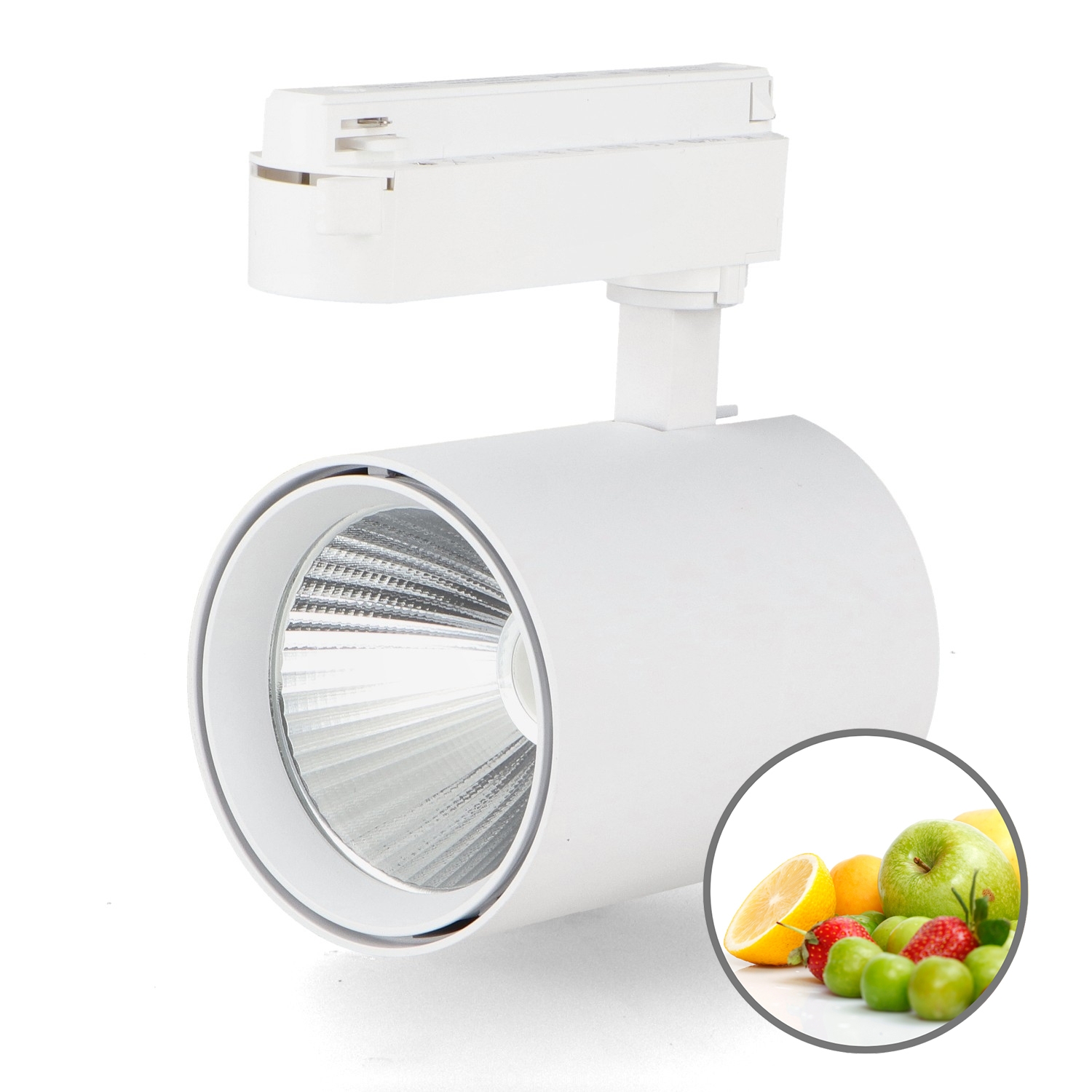Spot Led Pentru Fast Lane Alb 30W Monofazat - Fructe