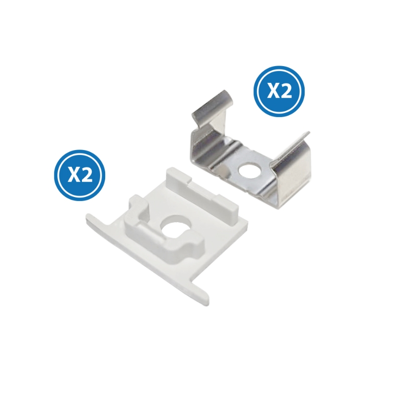 Pachet de 2 Mufe Și 2 Capse Pentru Profil Lm3711