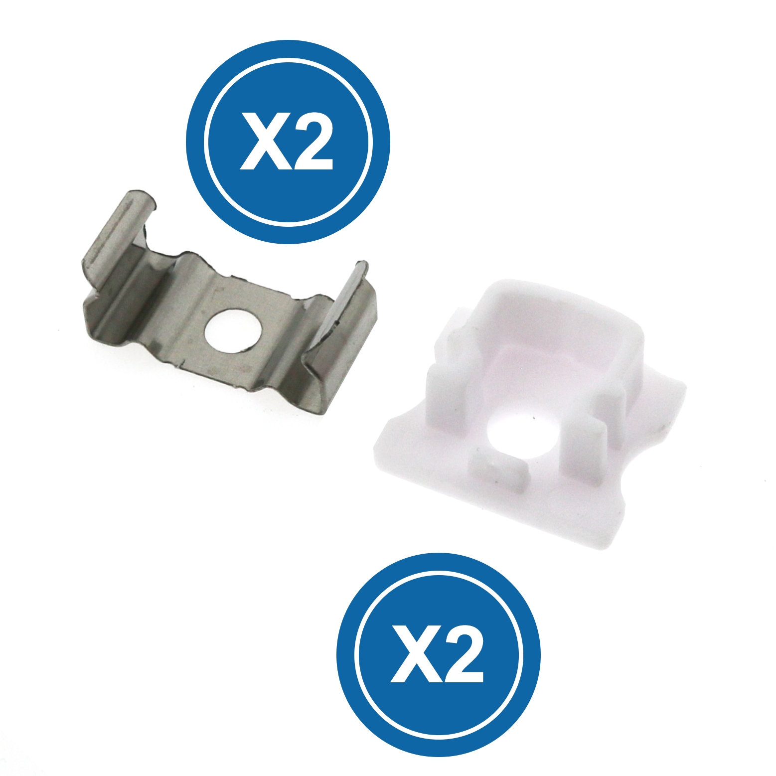 Pachet de 2 Mufe Și 2 Capse Pentru Profil Lm3712