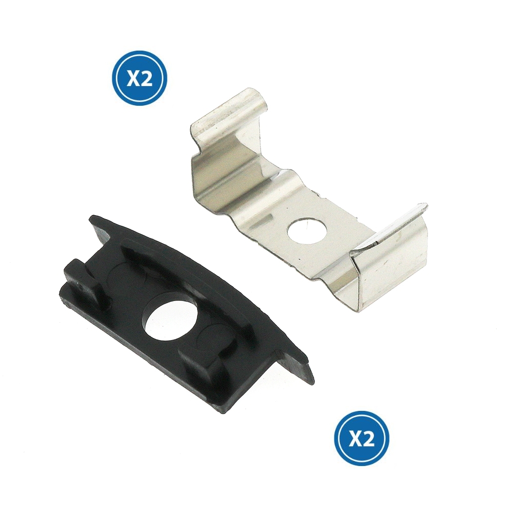 Pachet de 2 Mufe Și 2 Capse Pentru Profil Lm3732