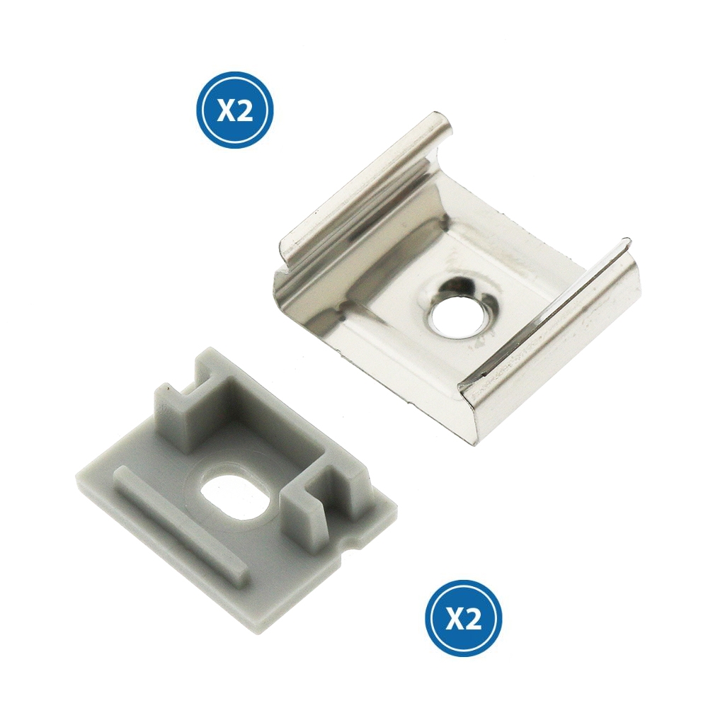 Pachet de 2 Mufe Și 2 Capse Pentru Profil Lm3757