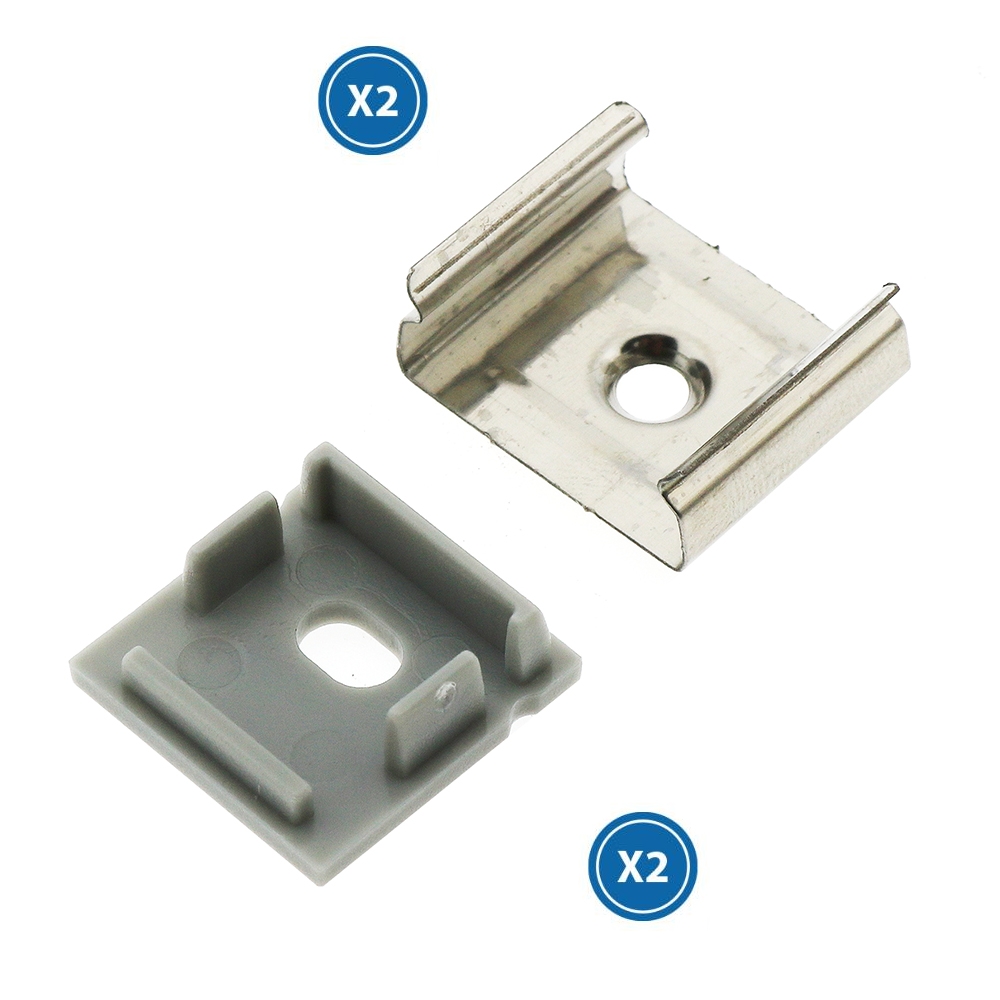 Pachet de 2 Mufe Și 2 Capse Pentru Profil Lm3765