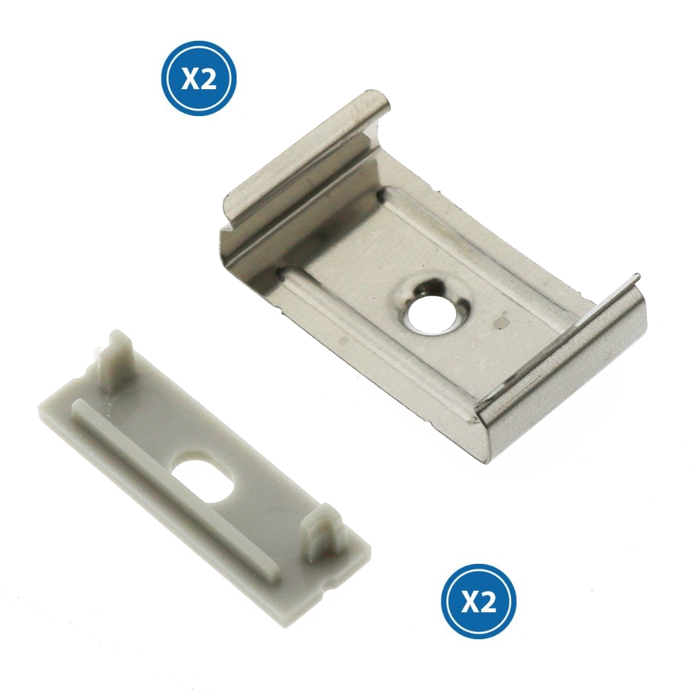 Pachet de 2 Mufe Și 2 Capse Pentru Profil Lm3775