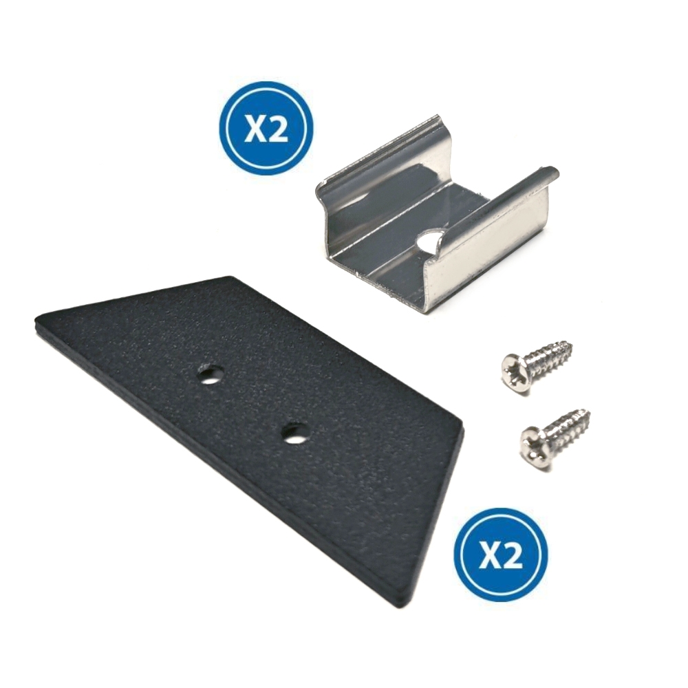 Pachet de 2 Mufe Și 2 Capse Pentru Profil Lm3829