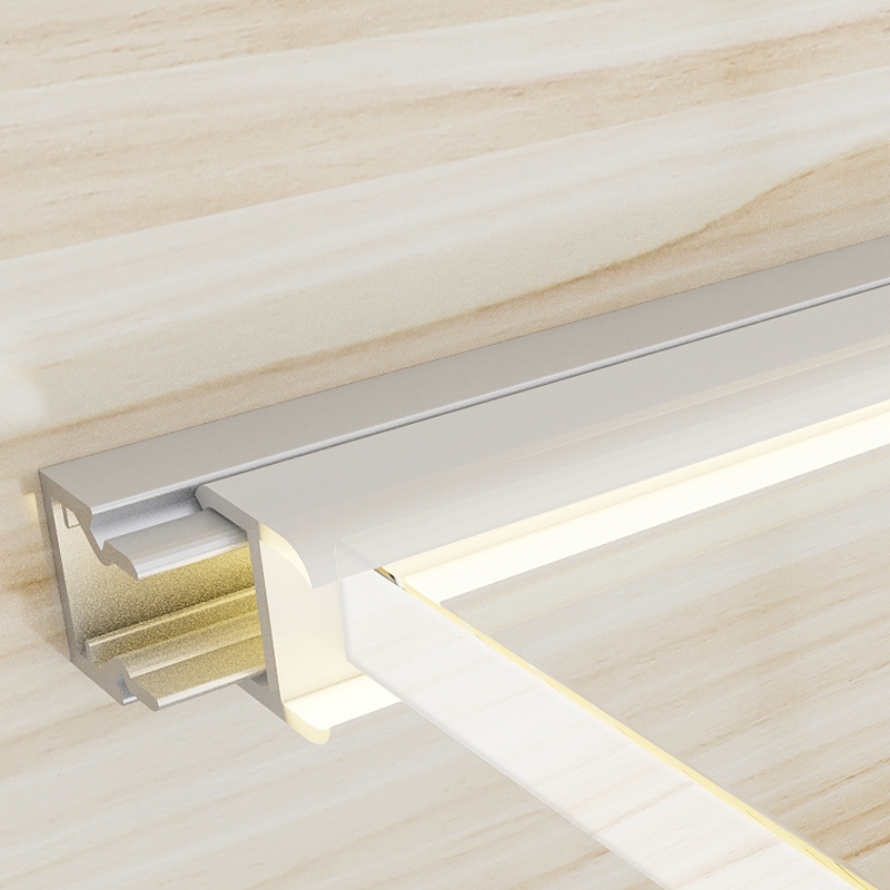 Profil Din Aluminiu Nibble - Vitrine Speciale - 2 Metri