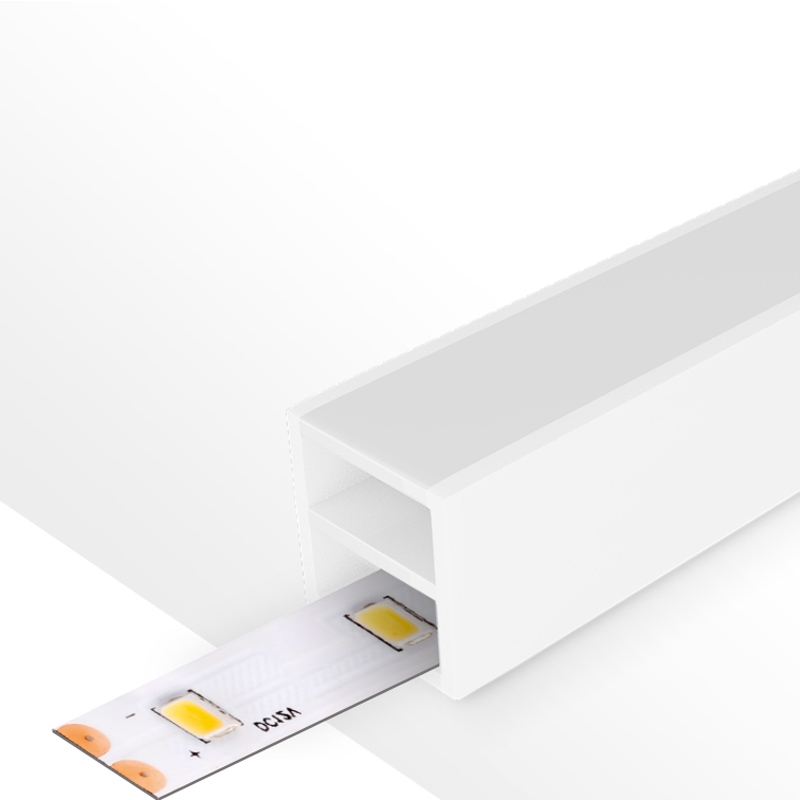 Carcasa Silicon Cube II 15X15 Pentru Benzi Led - 20 Metri